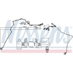 Hoge drukleiding, airconditioning NISSENS 846085