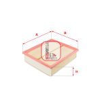 Luftfilter SOFIMA S 3192 A
