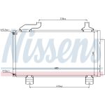Condensator, airconditioning NISSENS 940114