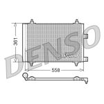 Kondensator, Klimaanlage DENSO DCN21016