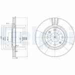 Bromsskiva DELPHI BG2690