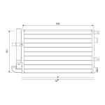 Condensator, airconditioning VALEO 822694