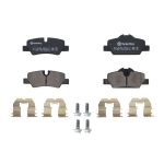 Bromsbeläggssats BREMBO P 06 090, bak
