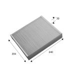 Filtre, air de l'habitacle VALEO ESSENTIAL VALEO 715658