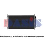A/C-kondensor AKS DASIS 102056N