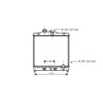 Motorradiateur  AVA COOLING HD2120