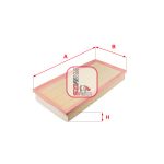 Ilmansuodatin SOFIMA S 3273 A