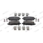 Bremsbelagsatz FERODO FDB4883, Hinten