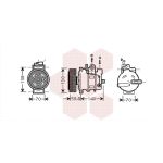 Klimakompressor VAN WEZEL 0300K295