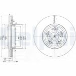 Disque de frein DELPHI BG3616