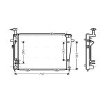 Motorkühler AVA COOLING HY2130