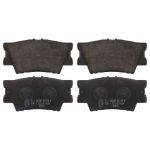 Bremsbelagsatz, Scheibenbremse BLUE PRINT ADT342168