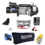 Seilwinde für Lafetten und Sonderfahrzeuge HUSAR WINCH BSTS18000LBS12VKIT1