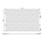 Condensator, airconditioning VALEO 814487