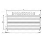 Condensator, airconditioning VALEO 814411