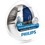 Lamp Halogeen PHILIPS H3 Master Duty Blue Vision 24V/70W, 2 Stuk