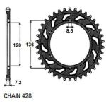 Couronne moto arrière SUNSTAR SUNR1-2502-57