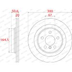 Bremsscheiben FERODO DDF2763C hinten, belüftet, 2 Stück