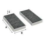 Filtro, aire habitáculo VALEO PROTECT VALEO 715811