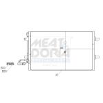 Kondensator, Klimaanlage MEAT & DORIA 991035