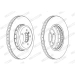 Doppelbremsscheibe FERODO DDF2616VC-1