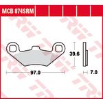 Remblokset TRW MCB874SRM