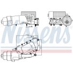 Arrefecedor de óleo, óleo do motor NISSENS 91385