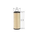 Filtro de ar BOSCH FILTRY F 026 400 319
