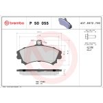 Jarrupalasarja BREMBO P 50 055, edessä
