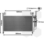 Kondensator, Klimaanlage VAN WEZEL 27005236