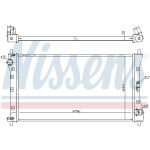 Radiador, refrigeración de motor NISSENS 64256