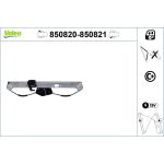 Raamregelaar VALEO 850820