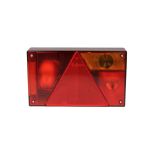 Luz traseira, direita (24V, vermelho) TRUCKLIGHT TL-UN075R-FL direito