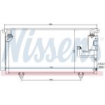 Lauhdutin, ilmastointilaite NISSENS 940091