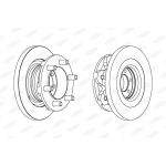 Disque de frein BERAL BCR139A