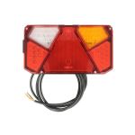 Luz traseira, direita (24V, vermelho) WAS 1002 W125DEP direito