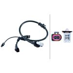 Capteur (vitesse de rotation des roues) HELLA 6PU 358 268-161