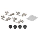Kit de acessórios, pastilha de travão de disco DELPHI LX0832