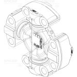 Verbinding, cardanas DANA SPICER 3050915000