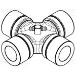 Scharnier, cardanas DANA SPICER U-10082-00