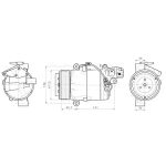 Compressore aria condizionata AVA COOLING BWAK630