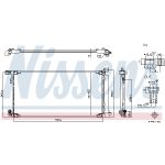 Condensador, sistema de aire acondicionado PROTECCIÓN CONTRA LA CORROSIÓN NISSENS 940970