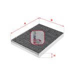 Kupéfilter SOFIMA S 4292 CA