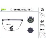 Raamregelaar VALEO 850353