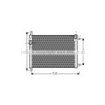 Condensatore, impianto di climatizzazione AVA COOLING LC5089
