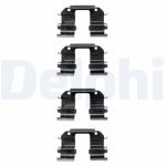 Accessoireset, schijfremblok DELPHI LX0372