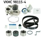 Pompa dell'acqua + kit cinghia di distribuzione SKF VKMC 98115-4