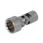 Zwölfkantnuss 3/8 zoll TOPTUL 12k 18mm mit Gelenk