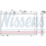 Radiador, refrigeración del motor NISSENS 636013