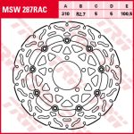 Disque de frein TRW MSW287RAC, 1 Pièce